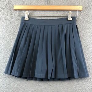 Athleta Girl Skort Pleated Tennis Skirt Athletic Activewear Blue L/12
